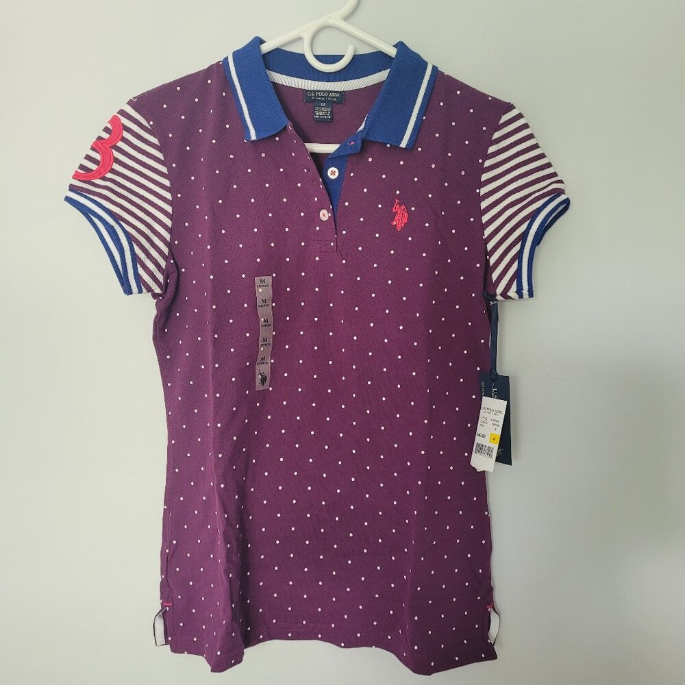 BWT U.S. Polo Assn Polo Shirt Size M